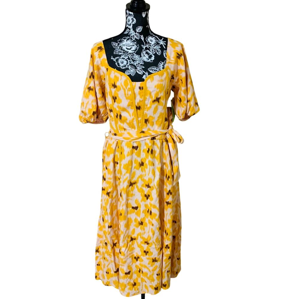 NWT Sam Elderman Sunshine Floral Dress